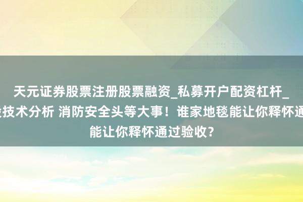 天元证券股票注册股票融资_私募开户配资杠杆_股票个股技术分析 消防安全头等大事！谁家地毯能让你释怀通过验收？